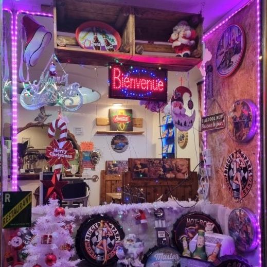 Intérieur du restaurant L'Évasion